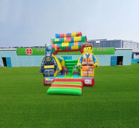 T2-4652 Lego Superhero Bouncing House
