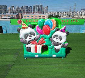 T2-4968 Pesta Panda Inflatable Castle