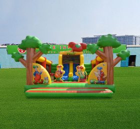T2-4975 Pleeper Park Inflatable Castle