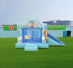 T2-4979 Disney Frozen Slide Bouncing House