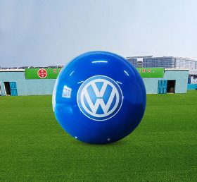 B3-100 Inflatable suspensi balon aktivitas mobil indoor dan outdoor