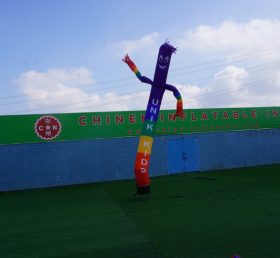 D2-42B Aerial Dancer Inflatable Tube Man Inflatable dari Cina