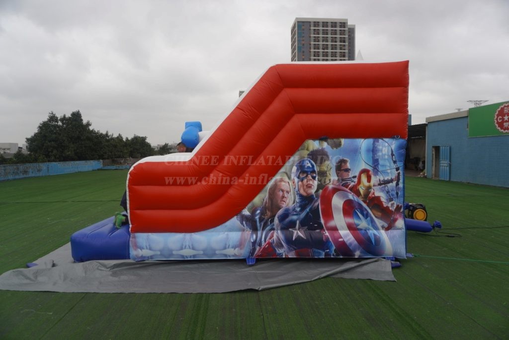 T2-8105B Marvel Super Hero Bouncy Caste With Slide